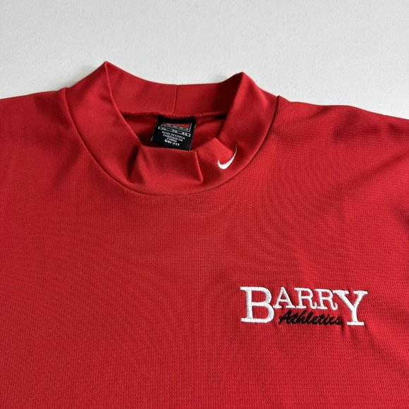 Nike Dri Fit Golf T Shirt Mens Size ￼XL Red Barry University‎ Performance - Picture 3 of 9